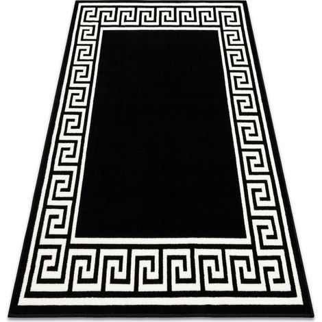 Carpet BCF Morad GREK greek - black black 300x400 cm