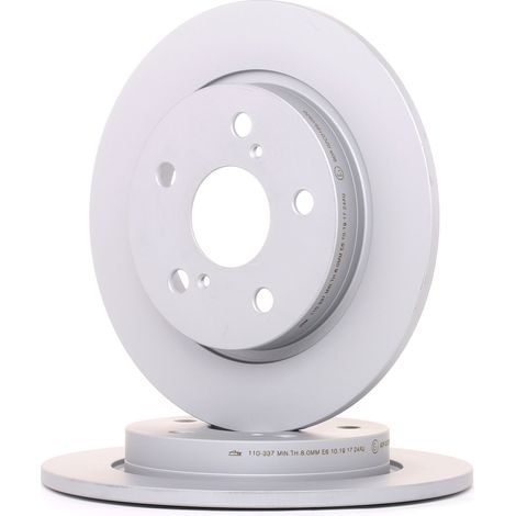 Lot de 2 Disques de frein ATE 24.0110-0337.1 TOYOTA 42431-02170 42431-02180 (1/2)