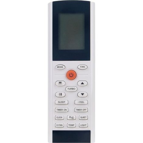 Télécommande de remplacement pour climatiseur Gree, compatible modèles YACIFB YAC1FB YAC1FB6 YACIFBI, télécommande de rechange fonctionnelle pour appareil de climatisation (1/5)
