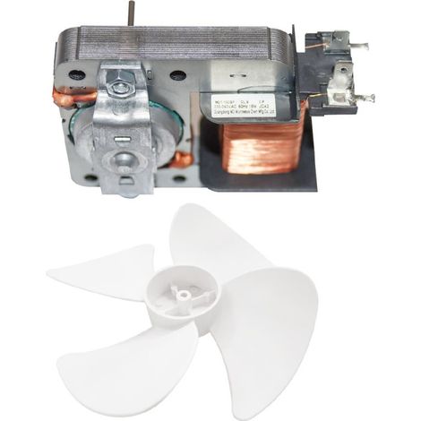 Moteur à courant continu sans balais avec pales de ventilateur - Buffalo