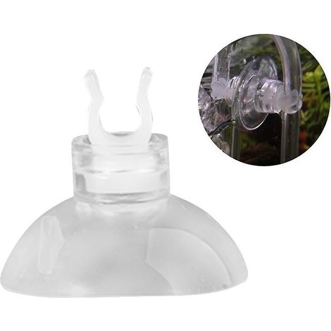 Aquarium-Saugnapf für 5-mm-Luftleitungsrohr, Schlauch, Kabelhalter, Verteilerpumpe für Aquarien
