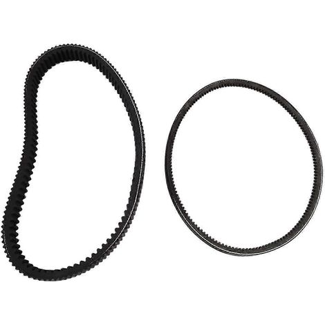 Courroie d'embrayage et courroie de démarreur pour voiturette de golf EZGO TXT RXV (à partir de 2010) avec moteur Kawasaki AH (références 618630 et 606138).WHBYV (1/4)