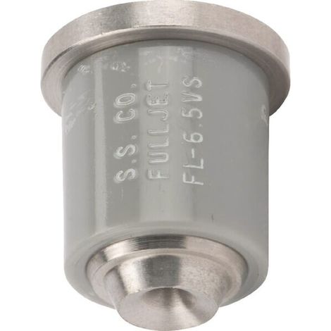 Tobera cono completo 5 chorros FL 06 gris acero inoxidable TeeJet TEEJET FL65VS
