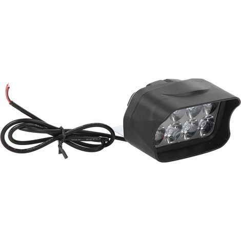 Phare LED Puissant 8 LED pour Moto et Vélo Électrique, Lumière de Dissipation Thermique Améliorée (1/5)