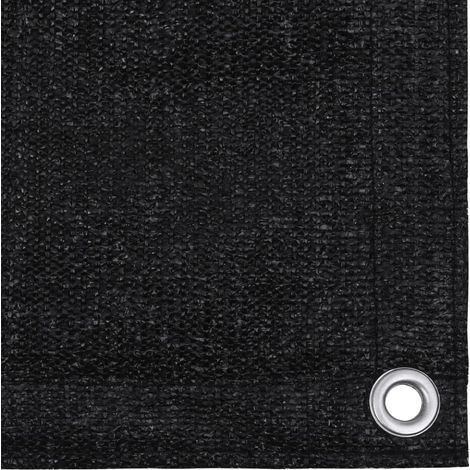 INLIFE Tapis de tente Noir 300x500 cm (1/4)