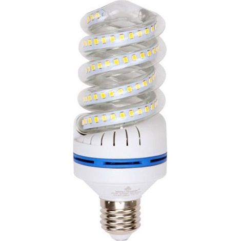 TrAdE Shop Traesio - Lampadina Led E27 20 Watt 1900lm Tortiglione Vortice Spirale Luce Naturale Calda - -Bianco Caldo      -
