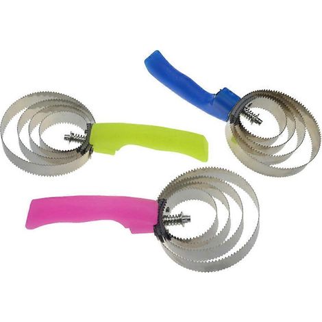 Étreinte en acier inoxydable compatible avec les chevaux, avec poignée à ressort. (1/5)