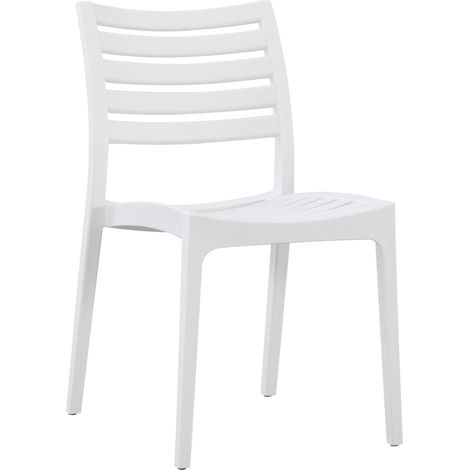 Chaise de jardin Arkon Blanc (1/5)