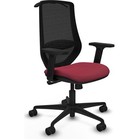 Piqueras y Crespo Mardos Silla de oficina granate (1/3)