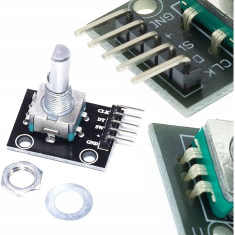 Modulo encoder rotativo con pulsante