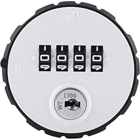 Coffre-fort à combinaison numérique en alliage de zinc avec serrure à code et clés (36 mm) (1/5)