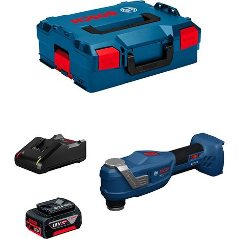Multi-Cutter BOSCH GOP 18V-30 (1 x 4,0 Ah + GAL18V-40 + L-Boxx 136) (1/4)