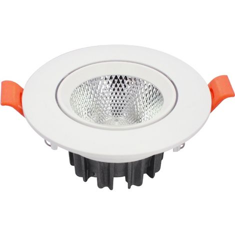 Spot Led Encastrable Salle Bain IP44 Etanche Pour Douche Extra Transformateur 7W 6000k Blanche Froid 6 Pack (1/5)