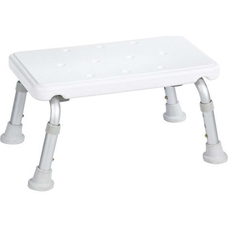 Sapho Accessori Ridder - Sgabello, regolabile in altezza, bianco A0102601 (1/5)