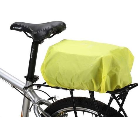 Copertura antipioggia universale Wozinsky con elastico per borsa da bicicletta/zaino, verde (WBB5YW) (1/3)