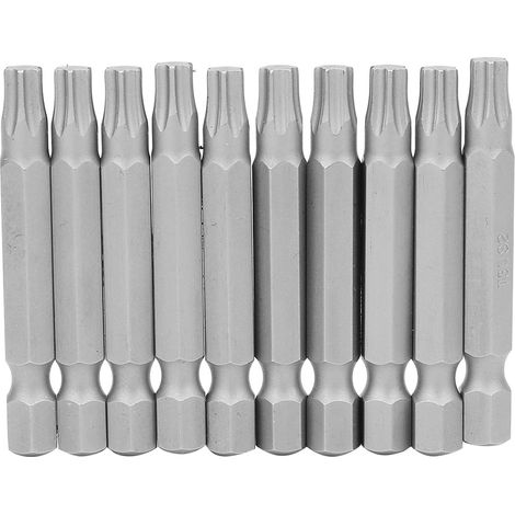 Embout Tournevis Pentalobe - Acier Allié S2 - Queue Hexagonale 1/4 Pouces - Longueur 50mm T30 - Lot De 10 Pièces (1/5)