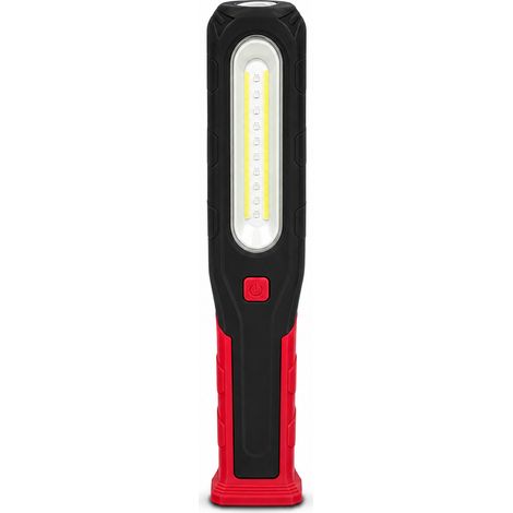 Lampada da lavoro LED magnetica per riparazione auto rossa (1/5)
