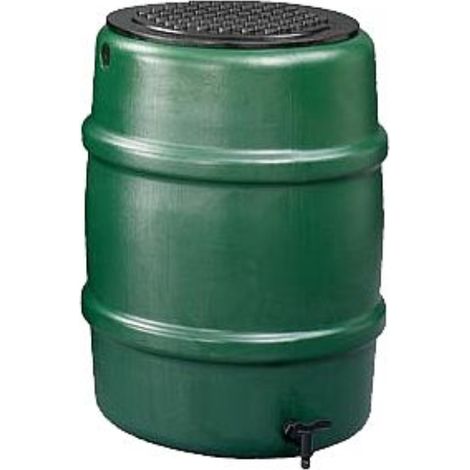 114L Water Butt Kit with Stand, Tap & Rainwater Diverter