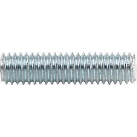Espárrago de separación roscado - Zincado M6 x 20 - Caja de 200