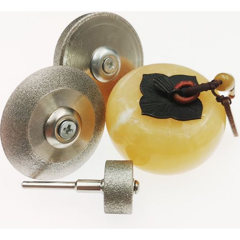 Meule à manche diamanté, petite meule, meule à double biseau, meuleuse électrique portable (1/4)