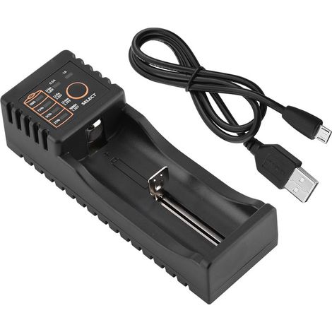 Caricabatterie USB Liitokala Lii-100 Mini Batteria 1,2 V / 3.7 V / 3V / 3.85 V - Multifunzione Compatto (1/5)