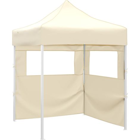 Party-Zelt Creme 200 x 200 x 315 cm Oxford-Stoff