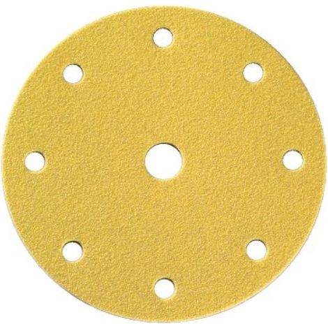 Disques Siarexx Cut 1960 diamètre 150 mm 9 trous grain 180 en boîte de 100 - SIA (1/2)