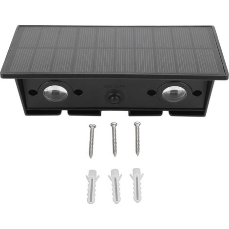 Solar Wall Light for Patio, Up and Down Solar Wall Light, ABS for Stairs (1/5)