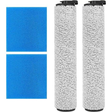 Brosse Rouleau pour Aspiirateur Eureka New400 avec 2 brosses pour aspirateur Eureka Laveur et 2 filtres