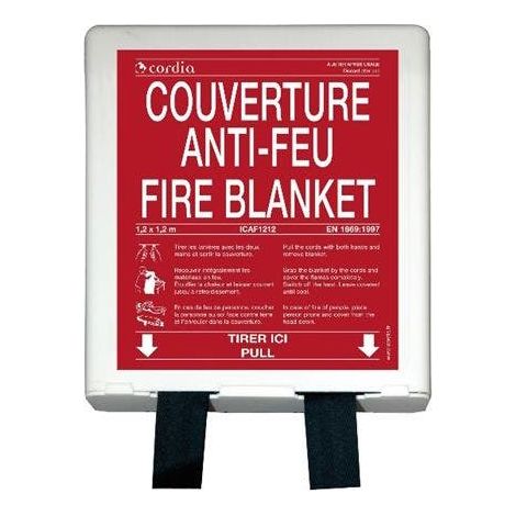 Couverture anti-feu ASEP CAF120 - 120x180cm - Esculape