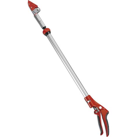 ÉCHENILLOIR POUR LA CUEILLETTE DES FRUITS DE 77 CM AVEC TÊTE ORIENTABLE ET LAME EN TÉFLON ET ACIER, PERCHE ET MANCHES EN ALUMINIUM ET POIGNÉES EN PLASTIQUE (1/5)