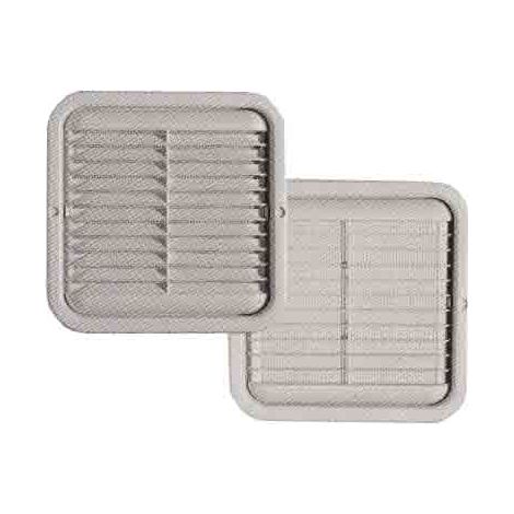 Coppia griglie 238x238 da esterno con telaio