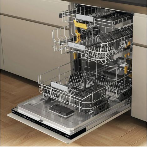 Whirlpool WH4IFC14BN6S, Lavastoviglie 60cm, classe C, 14 coperti, 44dBA