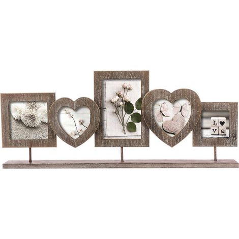Conjunto 5 marcos decorativos de sobremesa