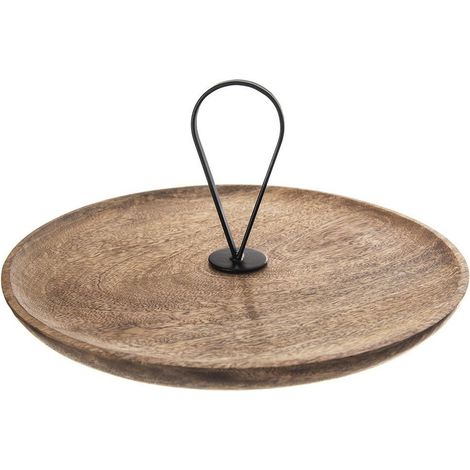Plato de madera MANGO de 30,5 cm (1/5)