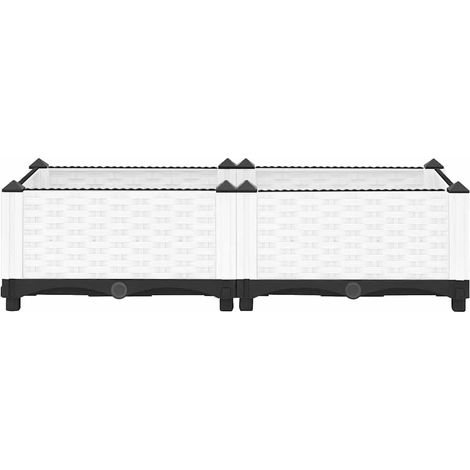 Maison Exclusive - Fioriera Rialzata 80x40x23 cm in Polipropilene (1/5)