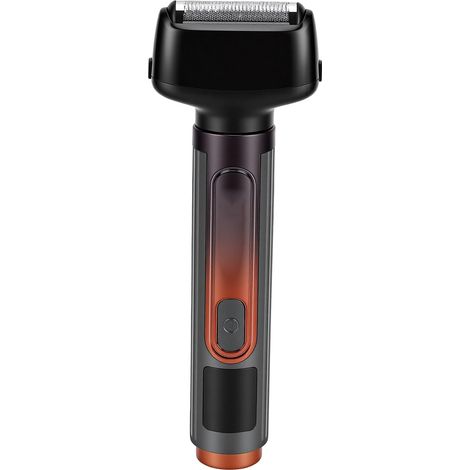 Ensemble de Tondeuse à Cheveux électrique 5 en 1, avec Bras Réglable à 180 Degrés, écran LED, étanche IPX6, pour L'épilation du Corps et du Dos des Hommes (1/5)