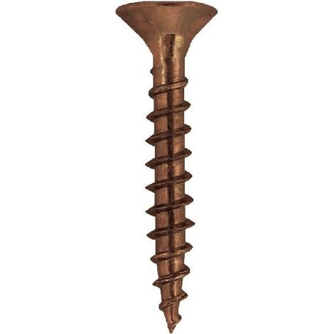 Tps tornillo de aglomerado friulsider totalmente roscado 3.5x35 bronceado 50 piezas - 07101i35035f2