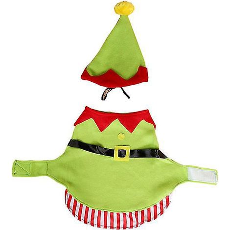 Ensemble de 2 vêtements pour chiots pour fête de Noël