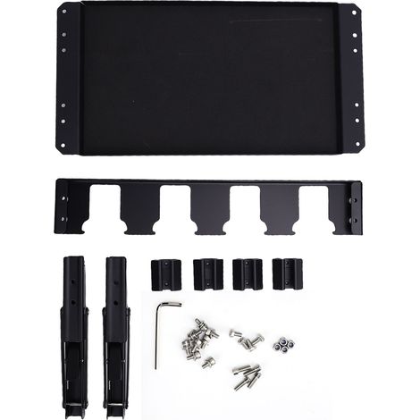 Table pliante pour boîte à outils, magnétique robuste, 325mm x 195mm, avec support de batterie de remplacement pour emballage (1/5)