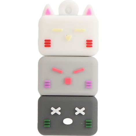 Clé USB dessin animé USB2.0 haute vitesse, plug and play, large compatibilité, PVC durable, mémoire flash pour PC ordinateur portable V005 01 32Go (1/5)