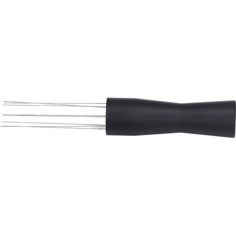 Distributeur d'aiguilles professionnel, agitateur à café portable, outil pour mélanger la poudre de café, noir (1/5)