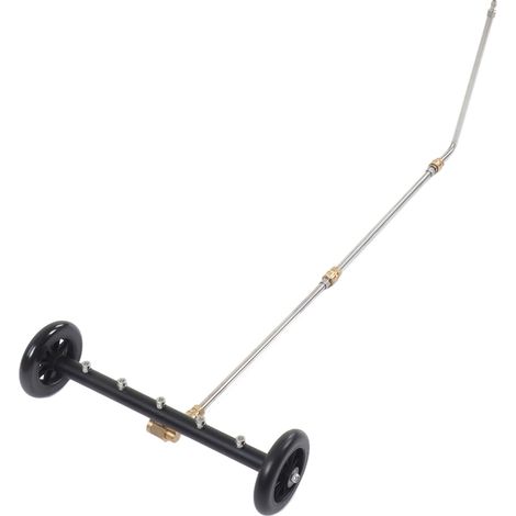 Nettoyeur de châssis haute pression 4000 psi 2 en 1 avec balai à eau et 3 rallonges pour balcon et cour, 5 trous (1/5)