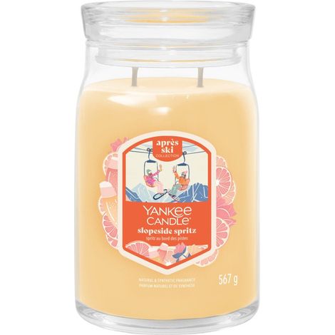 Yankee Candle Signature Duftkerze im großen Glas, Slopside Spritz, 567 g (1/5)