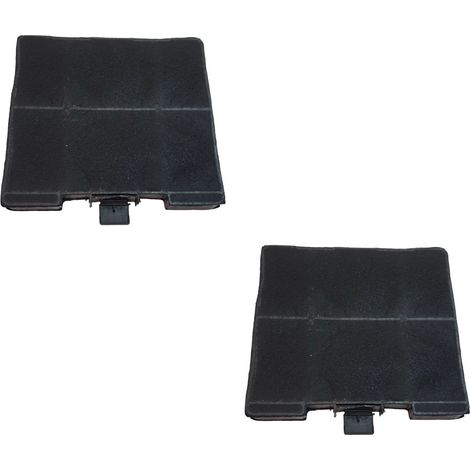 Ersatzteil - SOS Accessoire Lot de deux filtres charbon 230X215X22 mm pour Hotte BOSCH 00705431, 11049701 - - SIEMENS, BOSCH, VIVA, NEFF, CONSTRUCTA
