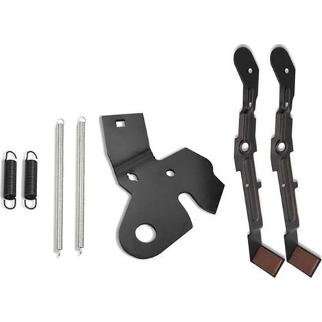 Replacement deck arm support kit for Craftsman mower models includes parts 532151785, 184907, and 131335. Improves deck movement and cutting performance. (1/5)