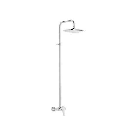 Mitigeur douche Douche fixe de 242x242 mm à rotule Chromé - TRES 21799501