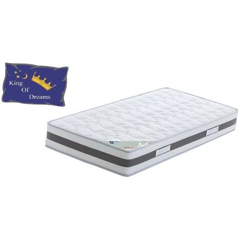 Matelas King 140x190 cm Mousse Mémoire de Forme - Confort Optimal - Soutien Ferme - Usage Quotidien - Oreiller Inclus 90x190 - MATELAS KING MEMORY (1/5)