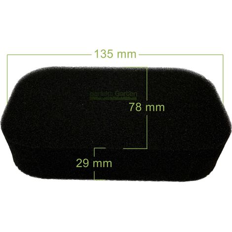 filtre à air pour Honda EB2200 EB2500 EM2200 / 17211-ZB2-000 SA12248 (1/3)