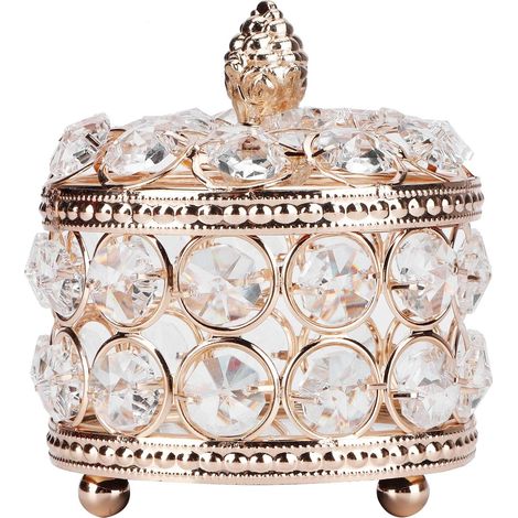 Embossed Flame Design Jewelry Box for Rings and Earrings (1/5)